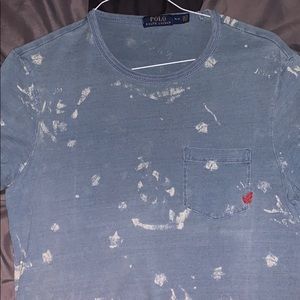 Men’s denim Polo T Shirt